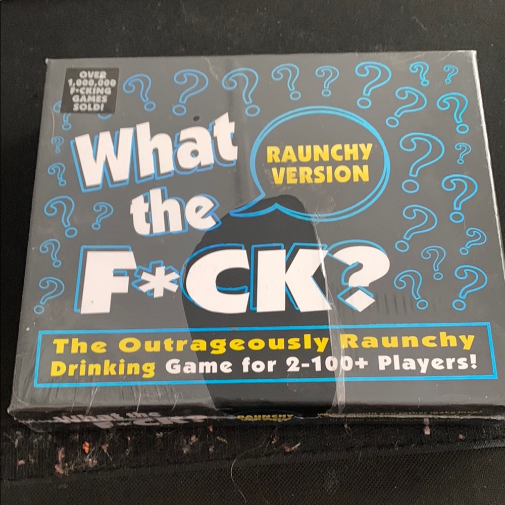Raunchy Version Party Game - Black